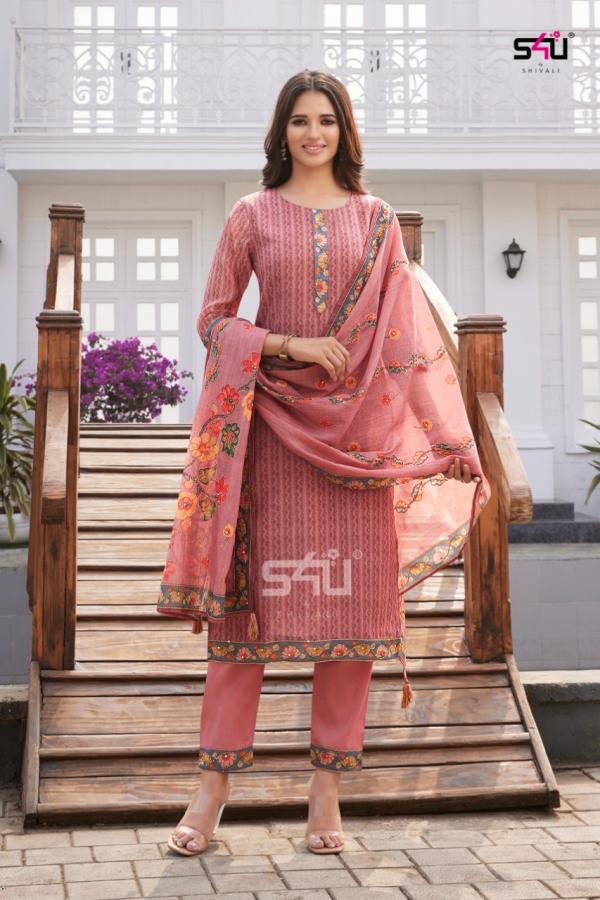 S4u Kantha Ocassion Wear silk Designer Exclusive Readymade Collection